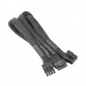 Thermaltake AC-063-CN1NAN-A1 kaablijagur või -ühendaja Kaabli splitter Must