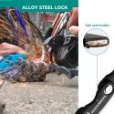 Rockbros WD795 sulankstomas dviračio užraktas - juodas Rockbros WD795 sulankstomas dviračio užraktas - juodas