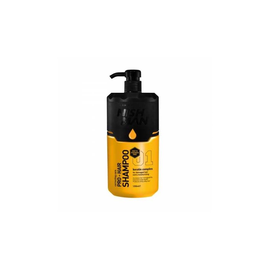 Shampoo Nishman Professional Hair Shampoo, 1.25 L – 3