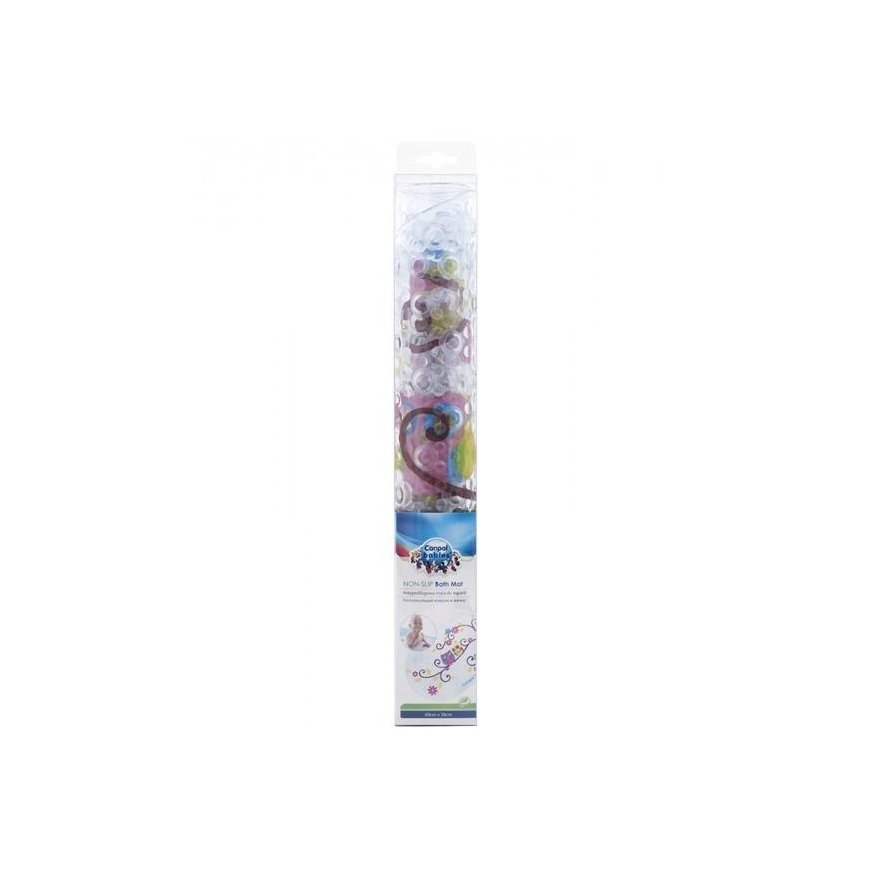 CANPOL BABIES non-slip bath mat, LOVE&SEA, 69x38 cm 80/002