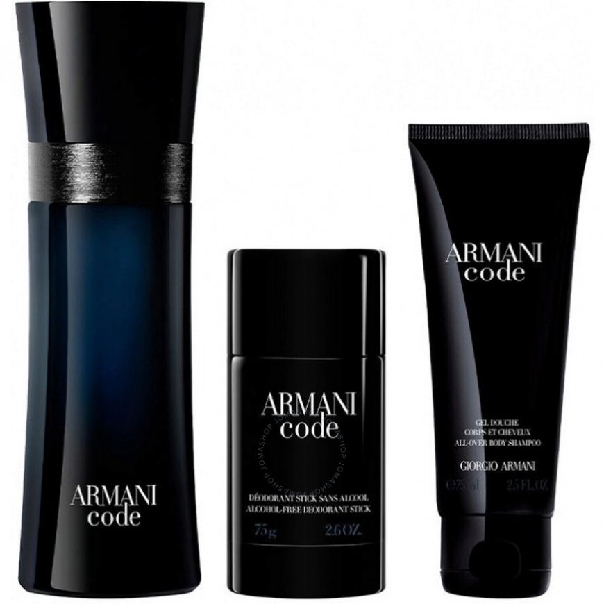 Armani Code for Men Gift set EDT 125 ml and deodorant 75 g
