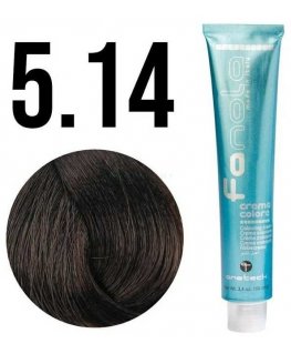 Fanola Colouring Cream professional permanent hair colour 5.14 1