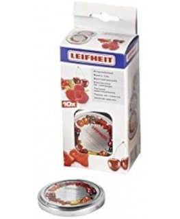 LEIFHEIT Jar caps 10pcs. Ø6,6cm for jars with rounded rim. Ø5,7c