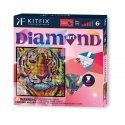 KITFIX Käsitöökomplekt Teemantkunst Tiiger