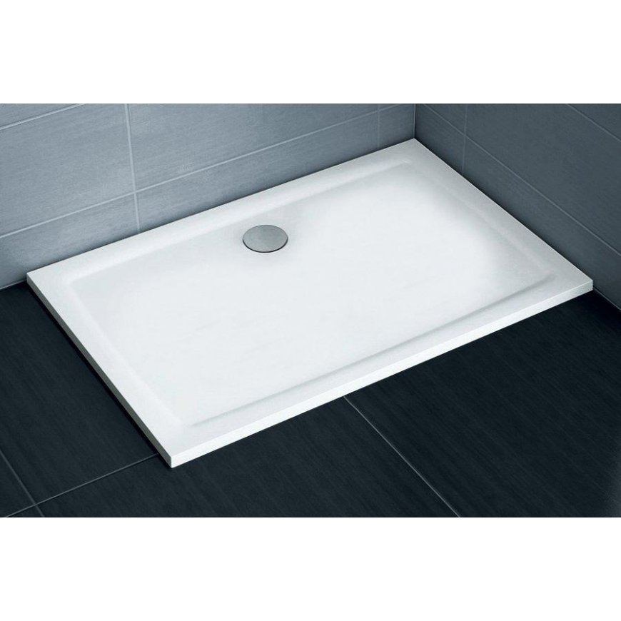 Cast shower tray Ravak Gigant Pro Flat, 120x80 white