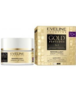 Kremas-liftingas Eveline Cosmetics Gold Peptides, stangrinamasis, 70+, 50 ml