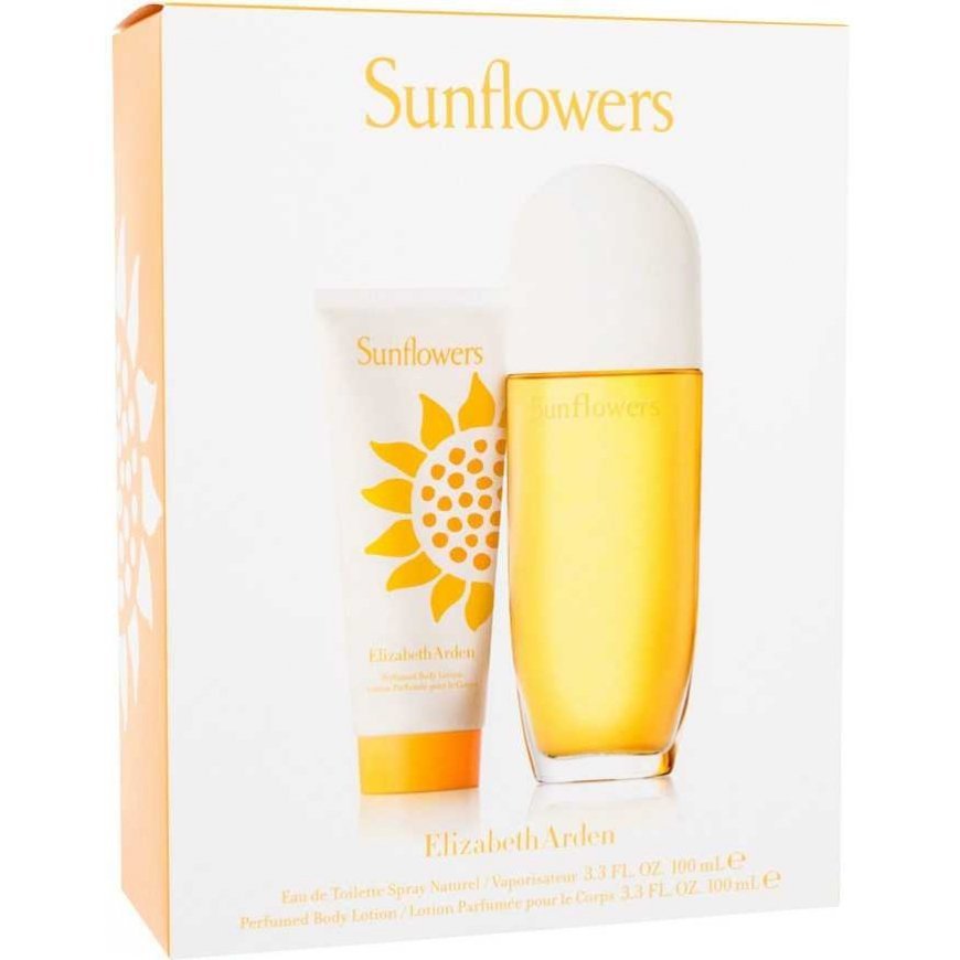 Elizabeth Arden Sunflowers rinkinys moterims (EDT, 100 ml + kūno losjonas, 100 ml) – 5