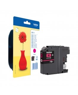 Brother LC-121M mustekasetti 1 kpl Alkuperäinen Magenta