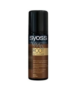 Syoss Šaknų Retoucher purkštuvas makiažo regrowth Brown 120ml