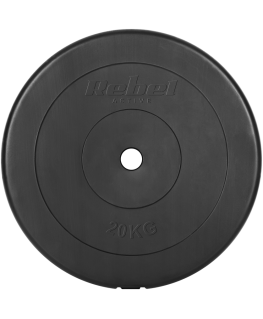 Bituminous load 20kg, hole 31mm, classic disc, REBEL ACTIVE