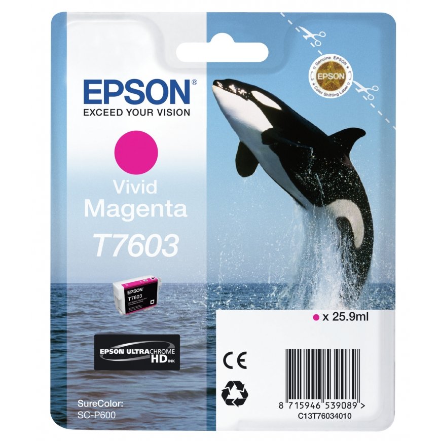 Epson T7603 tintes kārtridžs 1 pcs