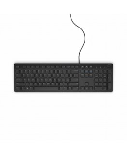DELL KB216 keyboard Universal USB QWERTY Russian Black