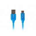 Lanberg CA-USBO-21CU-0010-BL USB kabelis USB 2.0 1 m USB A USB C Mėlyna Lanberg CA-USBO-21CU-0010-BL USB kabelis USB 2.0 1 m USB A USB C Mėlyna