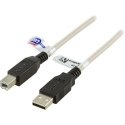 Deltaco USB-210 USB cable USB 2.0 1 m USB A USB B Beige, Black Deltaco USB-210 USB cable USB 2.0 1 m USB A USB B Beige, Black