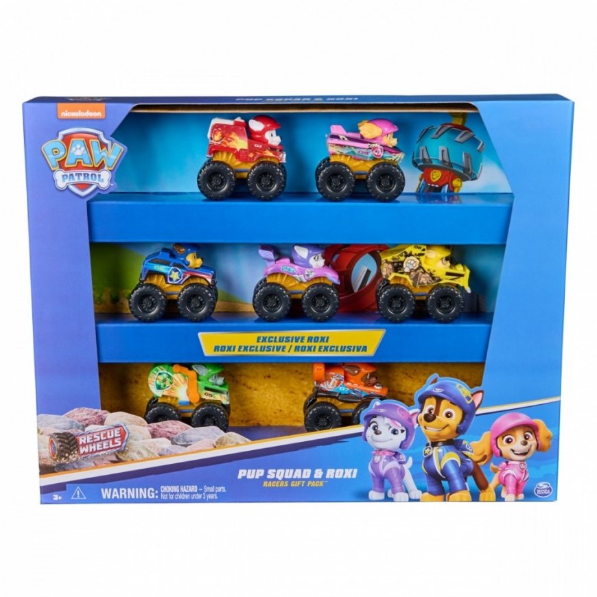 Zestaw prezentowy Psi Patrol Reascue Wheels Pups Squad – 2