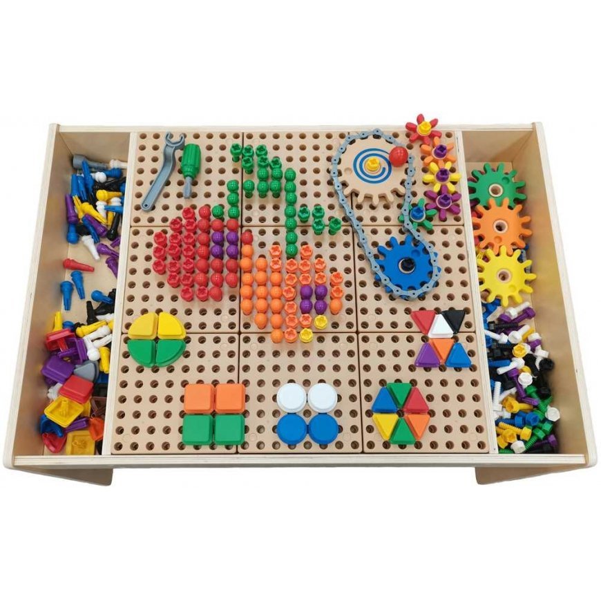 Masterkidz Mixed Pins Screws Tools 352 el. – 5
