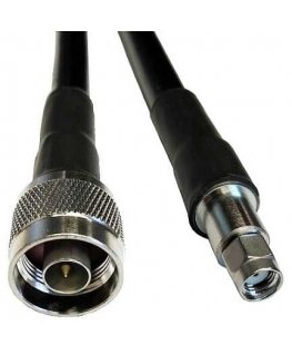 Hismart Cable LMR-400, 2m, N-male to RP-SMA-male