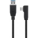 Goobay 66501 USB-kaabel USB 3.2 Gen 1 (3.1 Gen 1) 1 m USB A USB C Must Goobay 66501 USB-kaabel USB 3.2 Gen 1 (3.1 Gen 1) 1 m USB A USB C Must