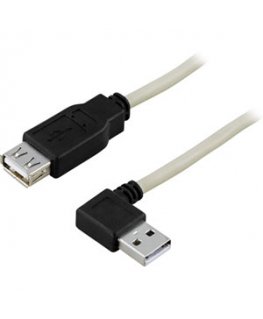 Deltaco USB 2.0 Cable A/A, 0.2m USB kabelis 0,2 m USB A