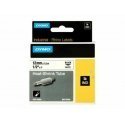 DYMO heat shrink tubing 12x1.5mm black / white
