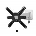 One For All 43\" TV Wandhalterung Slim TURN 90 109,2 cm (43") Melns, Pelēks, Sudrabs One For All 43\" TV Wandhalterung Slim TURN 90 109,2 cm (43") Melns, Pelēks, Sudrabs