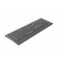 NATEC BARRACUDA tastatūra Universāls USB QWERTY Melns NATEC BARRACUDA tastatūra Universāls USB QWERTY Melns