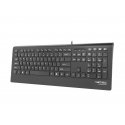 NATEC BARRACUDA keyboard Universal USB QWERTY Black NATEC BARRACUDA keyboard Universal USB QWERTY Black