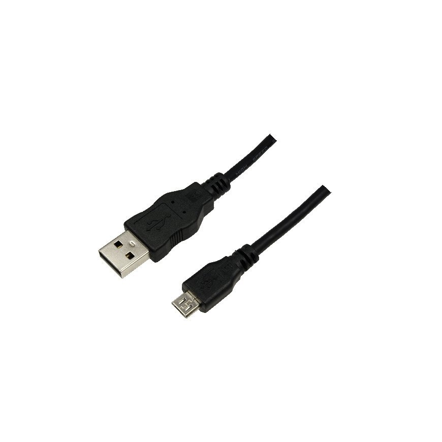 LogiLink 1.8m USB/microUSB USB кабель USB 2.0 1,8 m USB A Micro-USB B Черный