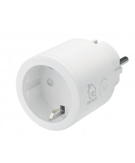 Deltaco SH-P01 интеллектуальная розетка 2400 W Дома Белый