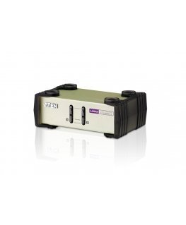 ATEN 2-Port USB - PS/2 VGA KVM Switch (KVM Cables included)