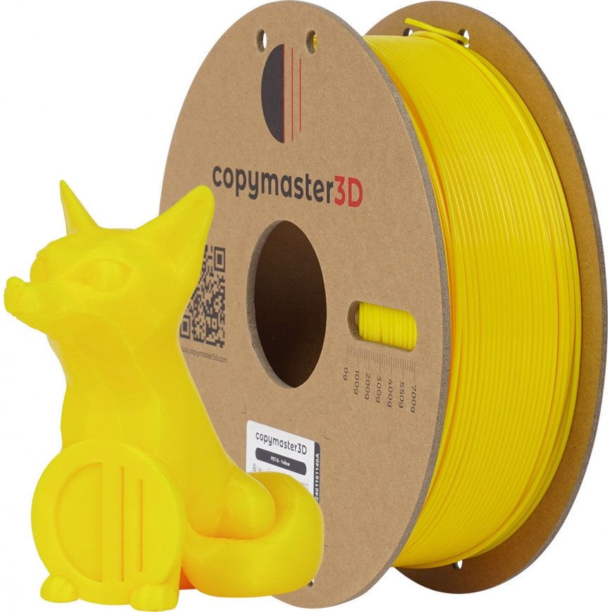 Copymaster3D PET-G filament for 3D printer, 1.75 mm, yellow