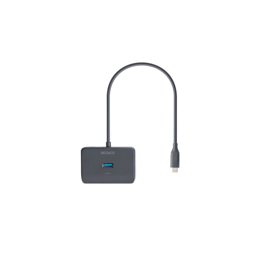 Deltaco USB-C hub DELTACO, 5 Gbps