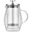 Piston coffee/tea brewer, glass, 0.35L Klausberg