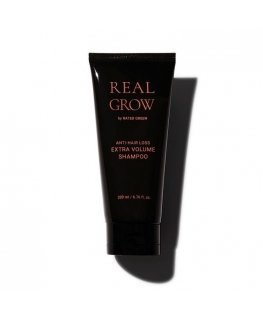Rated Green Rated Žalias Rated Žalias Real Grow Anti Hair Loss Extra Volume šampūnas 200ml