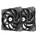 Thermaltake TOUGHFAN 12 Kompiuterio korpusui Ventiliatorius 12 cm Juoda 2 vnt Thermaltake TOUGHFAN 12 Kompiuterio korpusui Ventiliatorius 12 cm Juoda 2 vnt