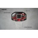 Basketball board AVENTO REBOUND ZONE 47RC with net Basketball board AVENTO REBOUND ZONE 47RC with net