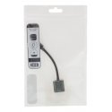 Deltaco USBC-1279 USB-kaapeli 0,11 m USB A musta