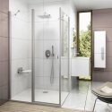 Wall shower connection Ravak, 706.00CR chrome, with holder Wall shower connection Ravak, 706.00CR chrome, with holder