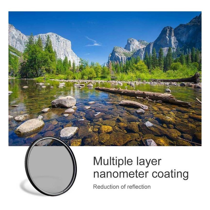Kampf K&F Concept Classic HMC CPL circular polarizing filter 55 mm – 3