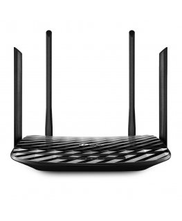 TP-Link AC1300 беспроводной маршрутизатор Гигабитный Ethernet Двухдиапазонный (2,4Ггц/5Ггц) Черный