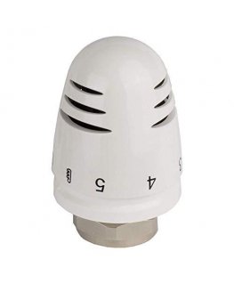 Herz Armaturen Termostatinė galva HERZ MINI, M28x1.5, balta spalva