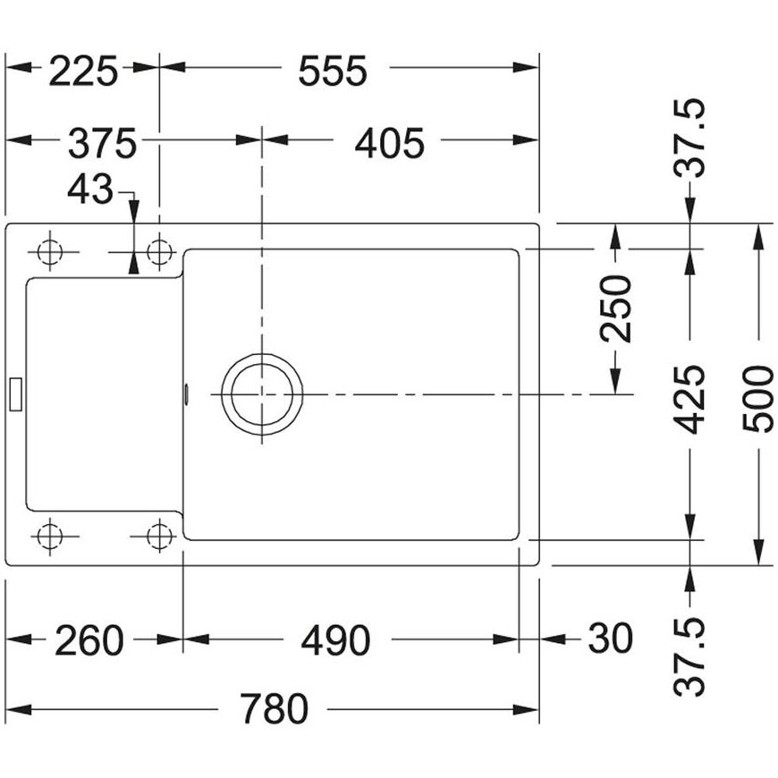 Granite sink Franke Maris, MRG 611-78 XL, Steingrau – 2