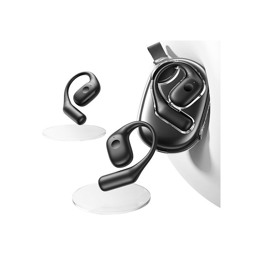 USAMS Słuchawki Bluetooth 5.3 G26 OWS bezprzewodowe czarny|black – 2