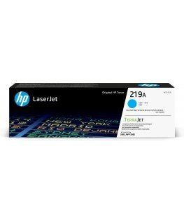 HP 219A laser toner cartridge, cyan