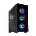 Zalman Z10 DUO kompiuterio korpusas „Midi Tower“ Juoda