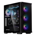 Zalman Z10 DUO kompiuterio korpusas „Midi Tower“ Juoda