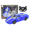 Lean Toys Remote Control Sports Car 1:16 R/C Blue Lean Toys Remote Control Sports Car 1:16 R/C Blue