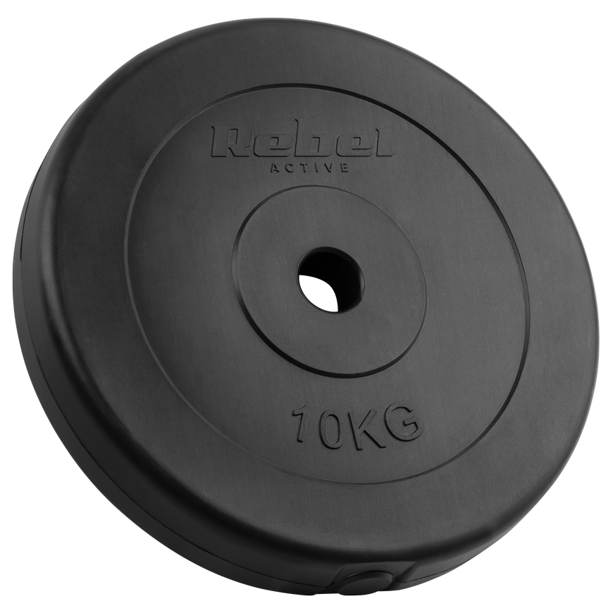 Set of bituminous weights 2x10kg, hole 31mm, classic plate, REBEL ACTIVE – 2