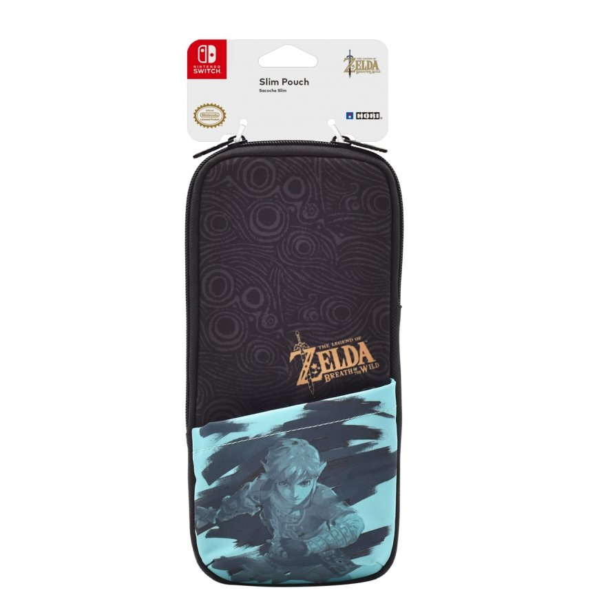 Hori Slim Pouch Hardshell case -kotelo Nintendo musta, Monivärinen – 4