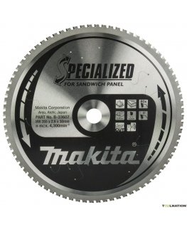 MAKITA circular saw 355x30x80z SPECIALIZED SANDWICH PANELS